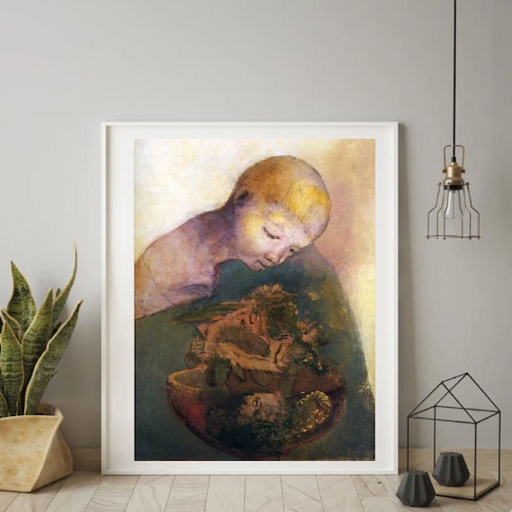 Vintage 1962 Odilon Redon Vintage 1962 Odilon Redon
