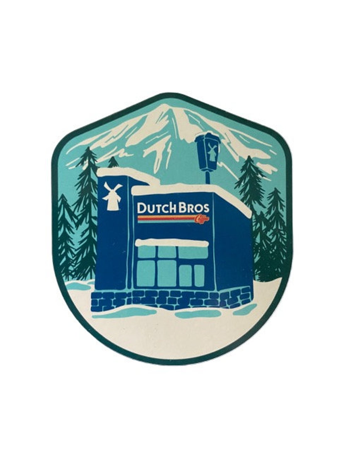 Dutch Bros Sticker Etsy