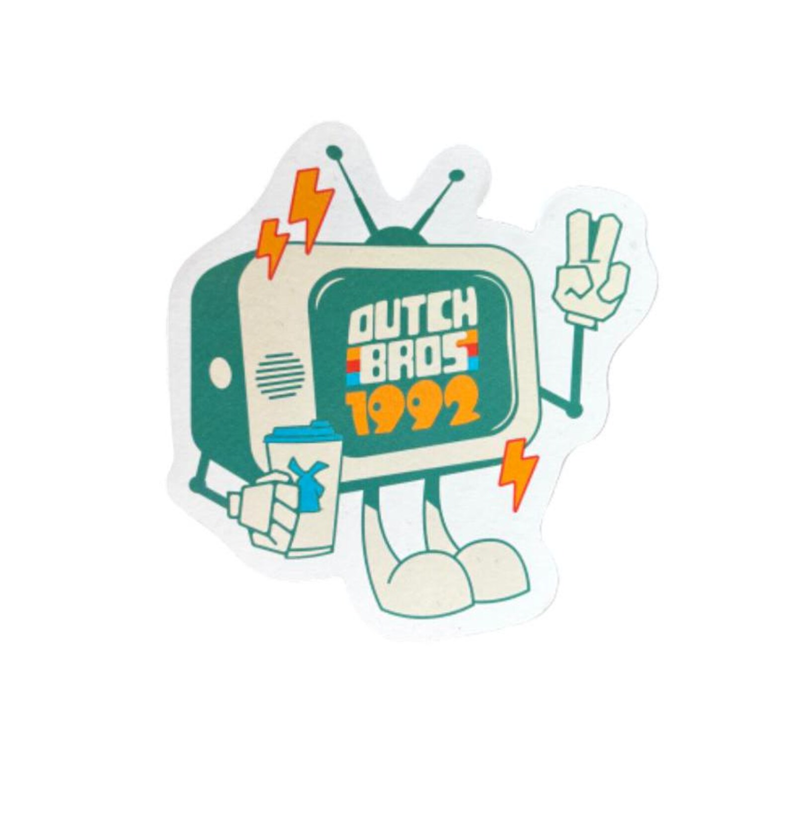 Dutch Bros Stickers April 2024 - 80ucudi