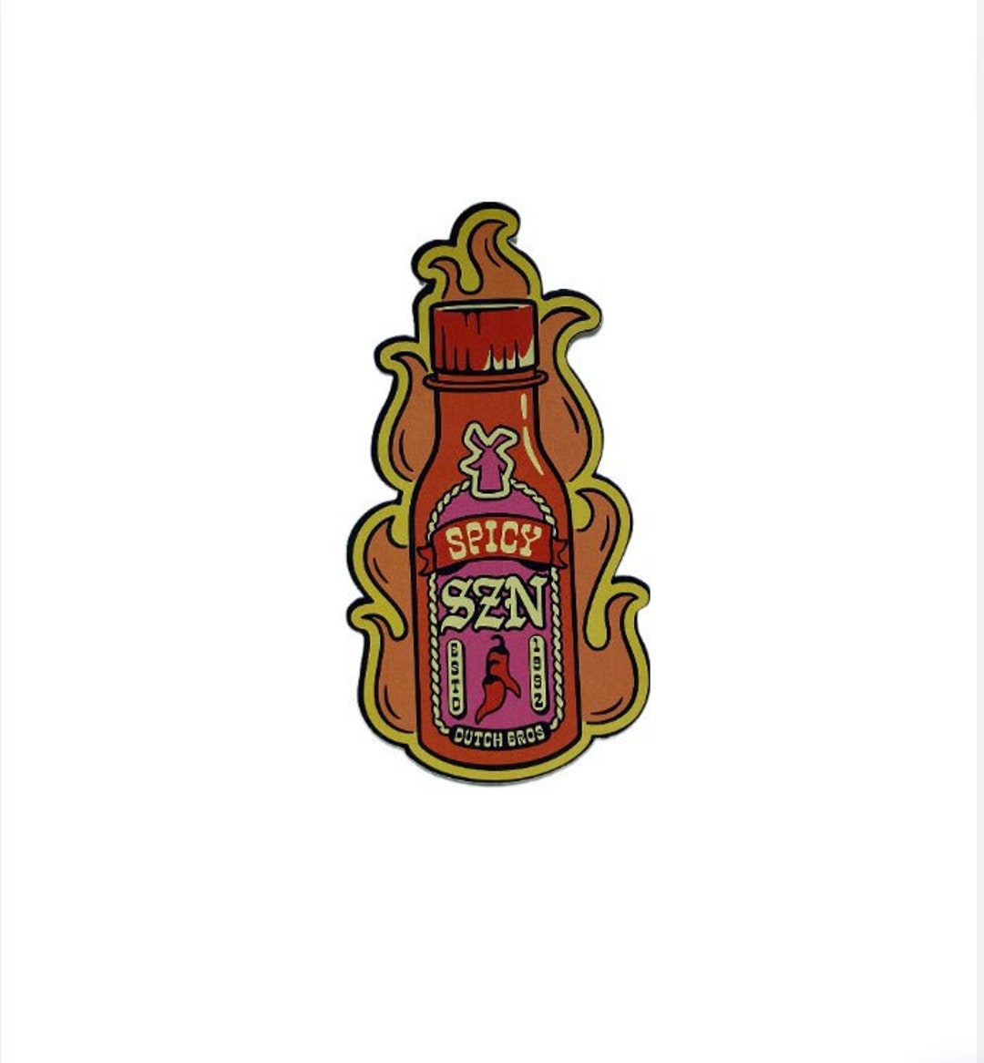 Dutch Bros Sticker Etsy