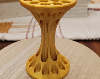 Paint Brush / Pencil Compact Holder - 19 Slots - 3D Printed! - Multiple Color Options!