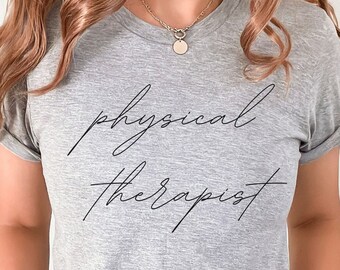 Physical Therapy T-shirt, Physical Therapist Tee, Physical Therapist, Therapist Tee, PT Gift, Therapist Shirt, PT Tee, PT Shirt, pedi pt