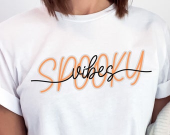 Spooky Vibes Shirt, Halloween shirt, Spooky Shirt, Halloween Shirt, Spooky Vibes, Halloween Tee, Spooky Vibes Tee,Spooky Tee,Halloween Party
