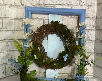 Spring/Summer Hanger/Door Hanger/Bird nest Wreath