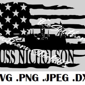 USS Nicholson (DD-982) Flag