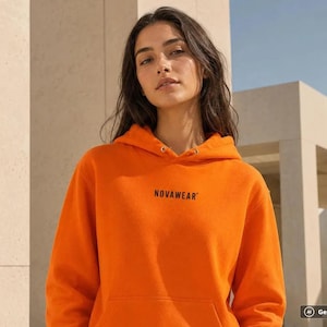 Unisex Hoodie aus 280 GSM Baumwollmix | Regular Fit Kapuzenpullover | NOVAWEAR®