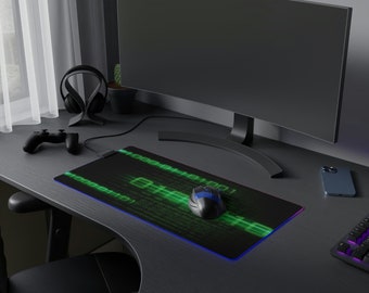 Alfombrilla de ratón LED para juegos