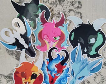 2.5" Wings of Fire Inspired Stickers
