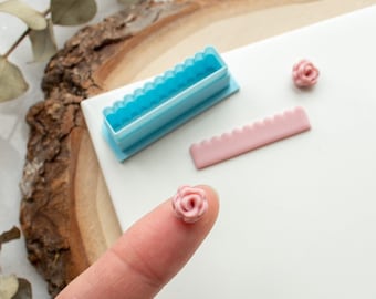 Floral Tool Polymer Clay Cutter | Clay flower cutter, Long flower cutter, tiny flower cutter, 3D wild flower small floral clay cutter