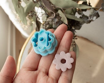 Carissa Fiore/Argilla polimerica Daisy Cutter, Fiore Clay Cutter, boho floreale Clay Cutter