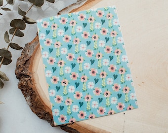 Retro Bright Flower Wash Away Transfer Sheets / Motivi floreali in argilla polimerica, strumenti di argilla, immagine di trasferimento di argilla polimerica, carta di argilla modellata