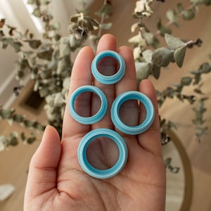 Circle Set Polymer Clay Cutter | Polymer clay stud, cloud, geometric shape, cookie cutter, clay cutter, polymer clay tools