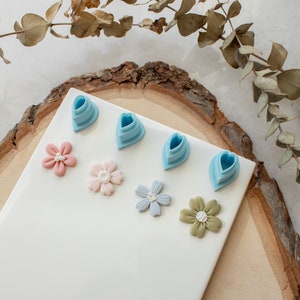 Blütenblatt Mikro und große Größe Ausstechform Blumen Ausstechform, Blatt Ausstechform, Feder Ausstechform