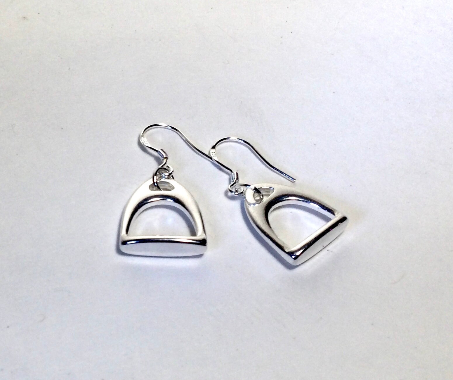 Silver Stirrups - Etsy