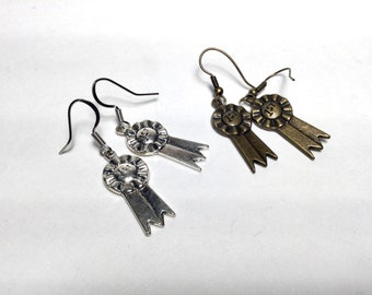 ピアス VINTAGE HOLLYWOOD Glitter Ribbon Single Earring 1ea 4BFK495 First Place Ribbon Earrings - Etsy