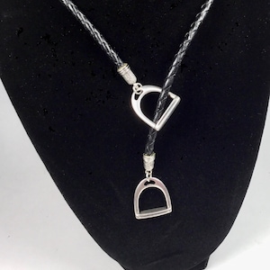 Reiter Steigbügel Halskette