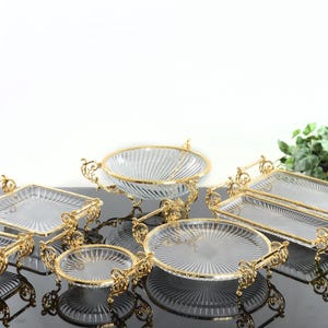 Home Decor Serving Tray • Elegant Food Serving Tray • Multi Purpose Serving Tray • Luxury Serving Platter • Ornate Tableware Tray
