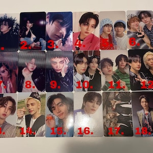 Stray Kids Maniac Official Photocard - Etsy