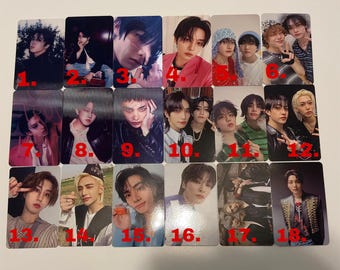 Stray Kids SKZ Dominate Stayzone Photocards Ver 4 -preorder - Etsy