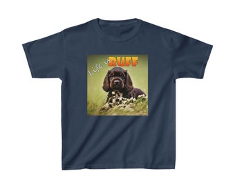 Kids Cocker Spaniel T-Shirt, Funny Dog Lover Tee