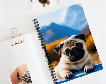 Puppy Pal Spiral Notebook - Ruled Line