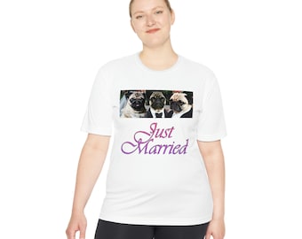 Pug Wedding T-Shirt, Funny Dog Lover Tee