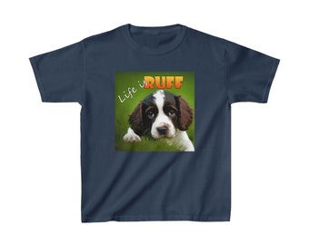Kids Springer Spaniel T-Shirt, Funny Dog Lover Tee