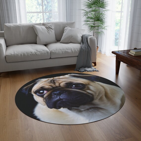 Pug rug dog bed discount