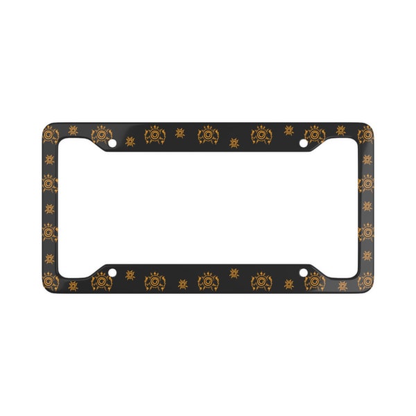Naruto License Plate Frame Etsy