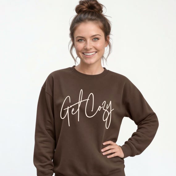 Get Cozy Fall Shirt, Sweatshirt & Hoodie, Adult and Youth Autumn Crewneck Gift