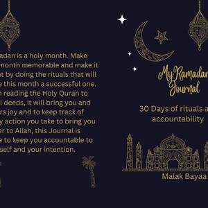 My Ramadan Journal