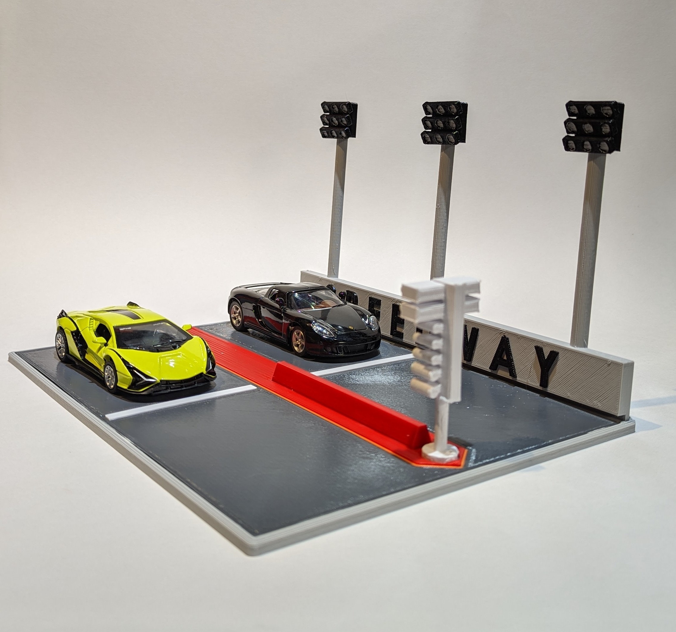 Miniature Drag Strip Diorama - 2 Different Scales Available! - Etsy