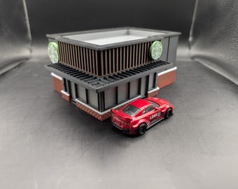 ☆ 1/64 Creative Garage X - Ⅰ 1/64 Car Garage Model Japanese Building Parking Lot Scene Display