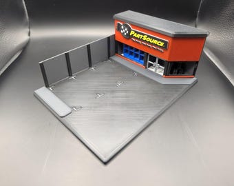 1/64 Scale Tej's Garage From Fast and Furious - LED Lighting