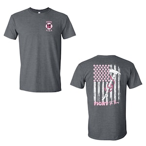 2023 KFD Breast Cancer Awareness T-shirt, Fire Department T-shirt, Breast Cancer
