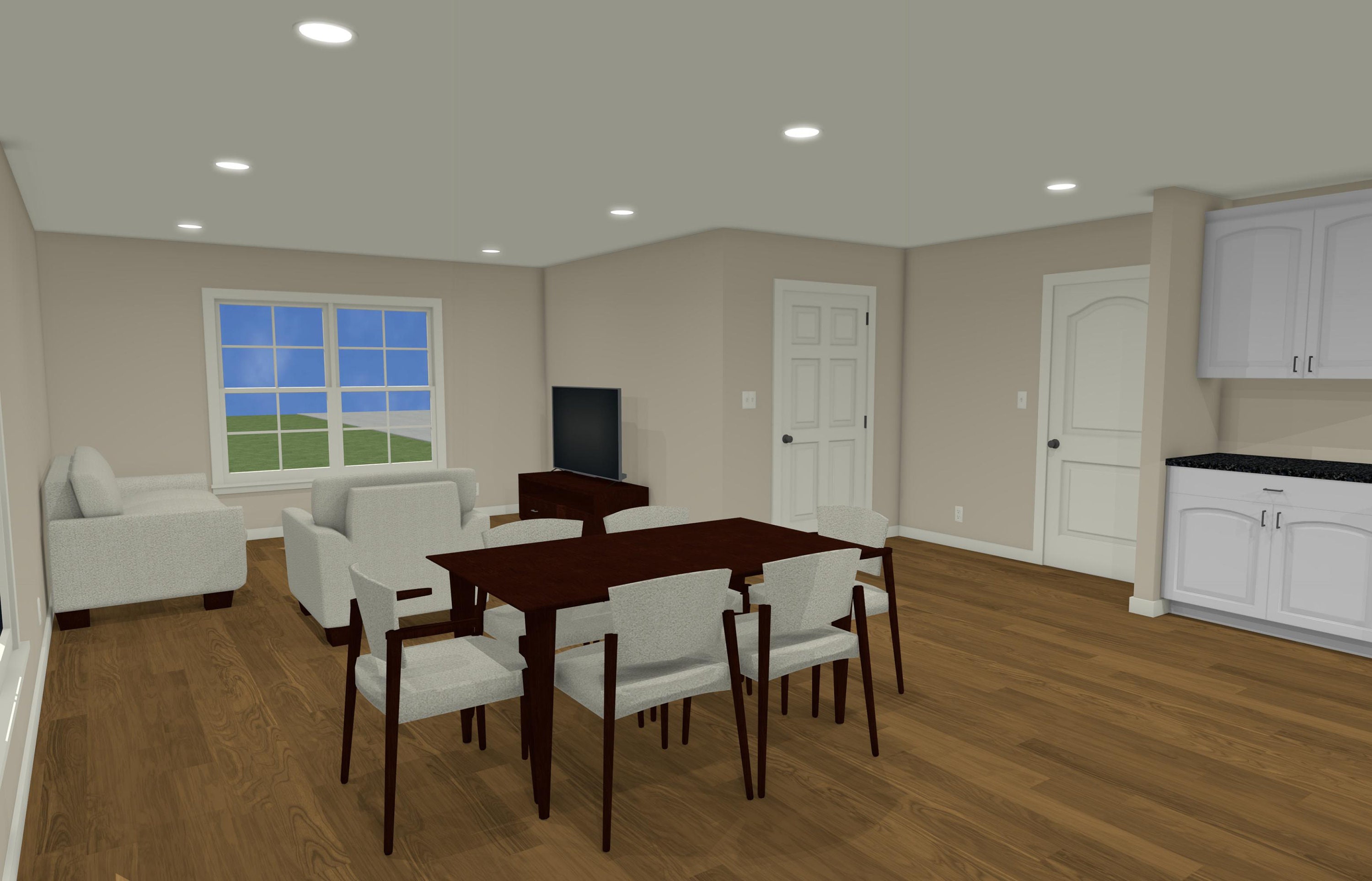 50x60 RV Garage With 1 Bedroom Apartment 952 SF Living Area PDF Design 50x60-rv-garage-with-1-bedroom-apartment-952-sf-living-area-pdf-design