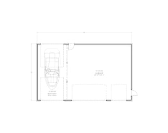 Garagem 30x50 com espaço para guardar barco - Projeto em PDF