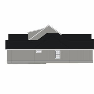 Urban Farmhouse 4 Bedroom, 2.5 Bath 2,380 SF Side Load Garage PDF Design Plans image 6