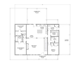 Casa estilo celeiro urbana - Dois andares - 5 quartos, 4 banheiros - 282 m² - Varanda coberta - Projeto em PDF