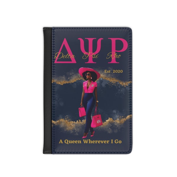 Delta Psi Rho Passport Cover 3