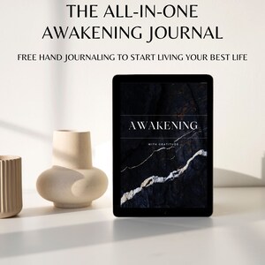 All-In-One Awakening Digital Journal | Shadow Work Self-Care | No Prompts Only Templates | Free Hand Journaling | Hyperlinked iPad GoodNotes