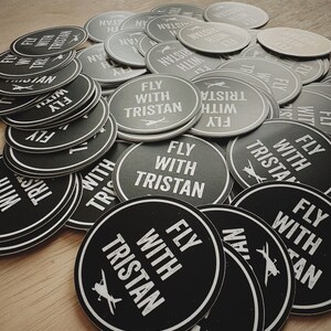 Fly With Tristan Sticker