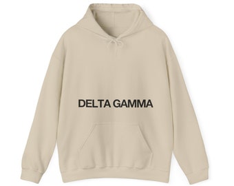 Delta Gamma sweatshirt, sorority hoodie, Delta Gamma apparel, DG sorority hoodie, Delta Gamma merch, Delta Gamma gifts