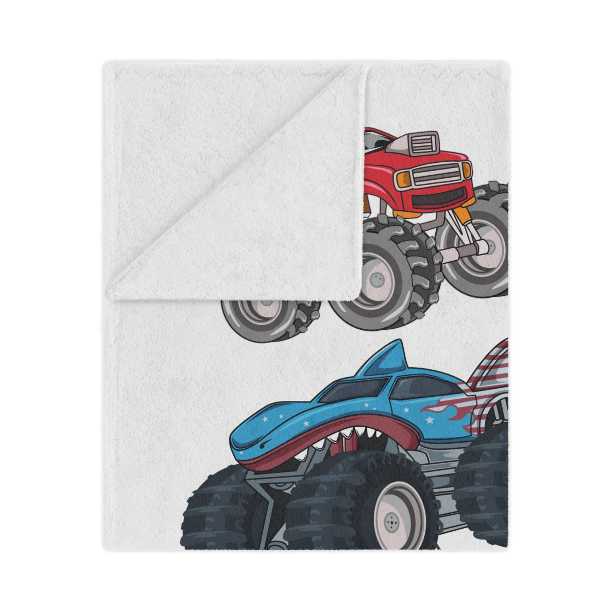 Monster Jam Blanket Customizable Monster Truck Gift Etsy