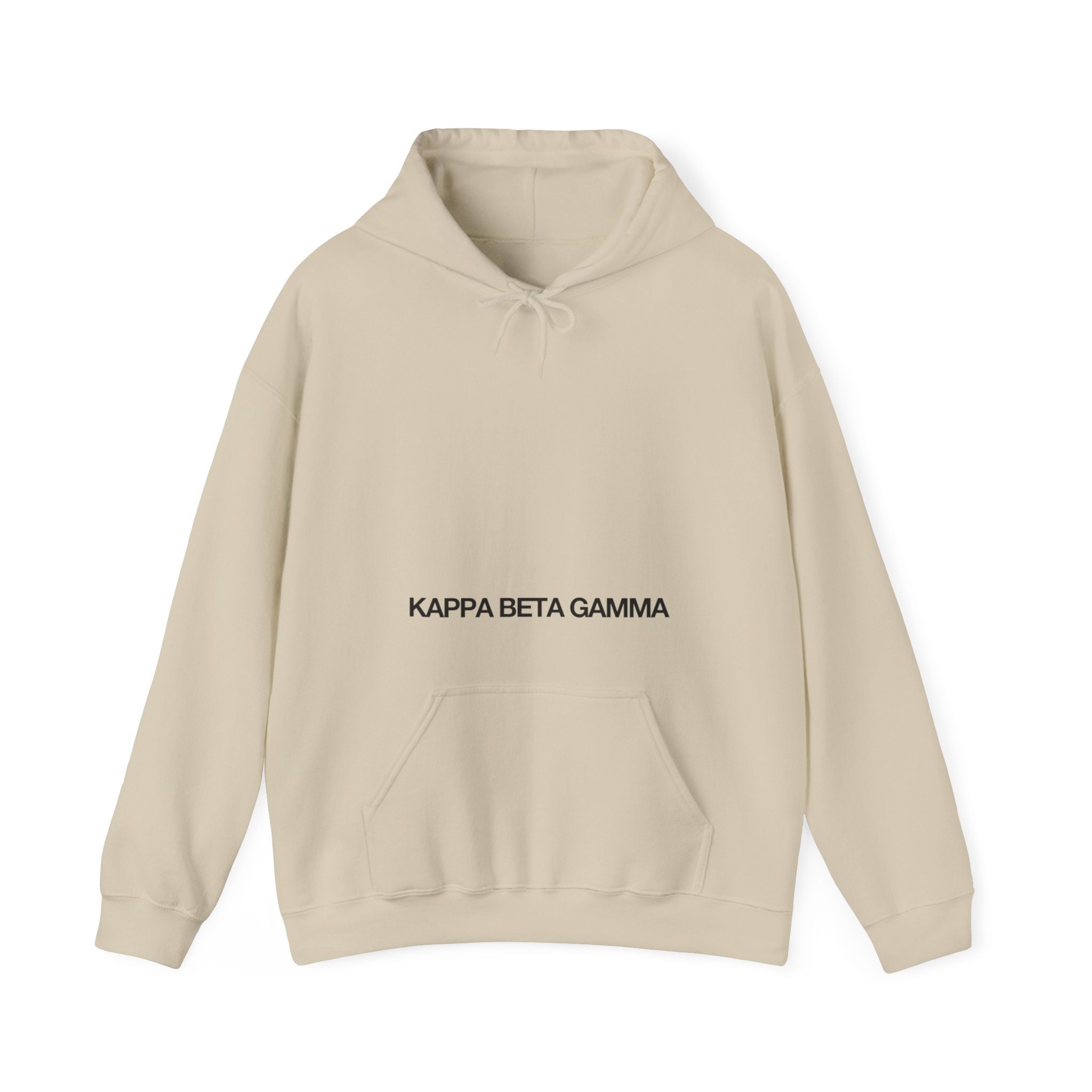 Beige kappa hoodie sales