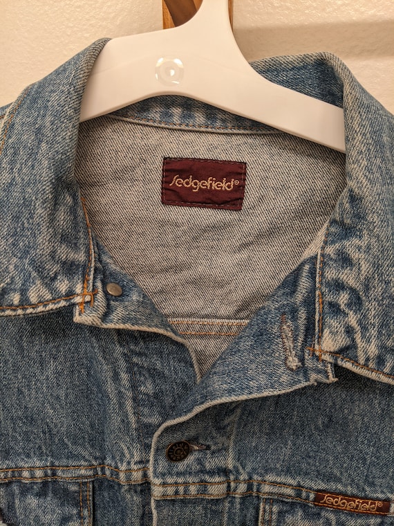 Vintage Sedgefield Unisex Denim Jacket Size Medium - image 8