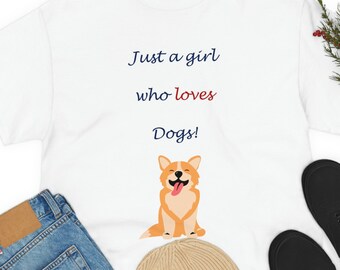 Dogs LOVE Unisex Heavy Cotton Tee