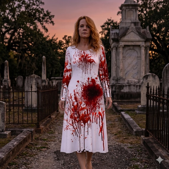 chinese dress ladies Halloween Long Sleeve Dress – Fatal Envy main image 1