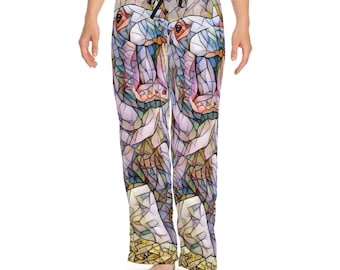 Zoo animal Hippo Women's Jammie bottoms, Artsy Novelty Pajama Pants, sleep wear, casual wear #Hippo