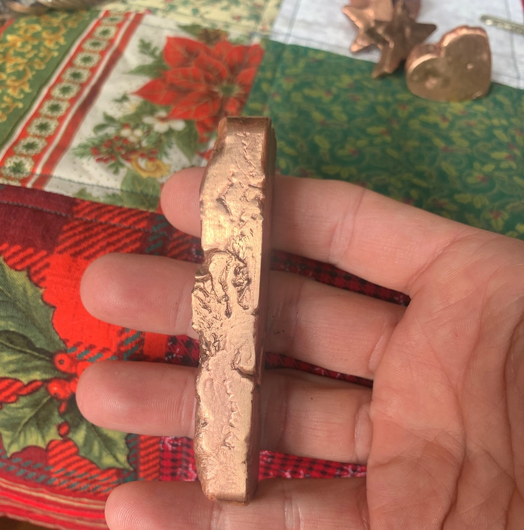 5 Ounce Hand Poured Copper Bar Etsy